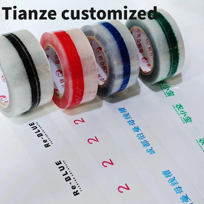 

10 pieces(custom)LOGO PRINTED TAPE tape adhesive bopp packaging tape with customized design