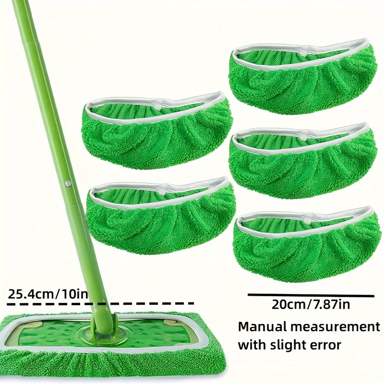 Pano de substituição esponja absorvente, Adequado para Swiffer, Flat, Household, Dry and Wet, Rotary Mop, Banheiro