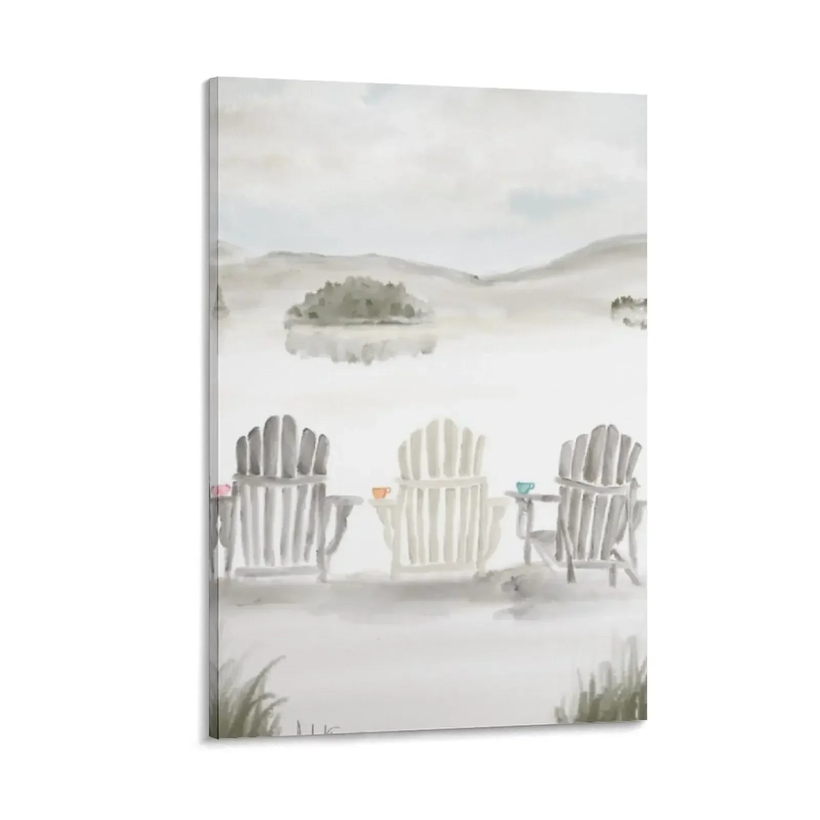 

Molasses Pond - The Way The Sweet Life Should Be - Maine Canvas Painting room decor Decoration bedroom anime decoration
