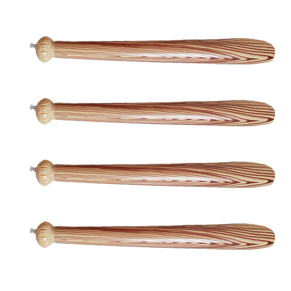 

4 Pcs Inflatable Baseball Bat Boy Gifts Kids Toy Party Supplies Child Sports Toys