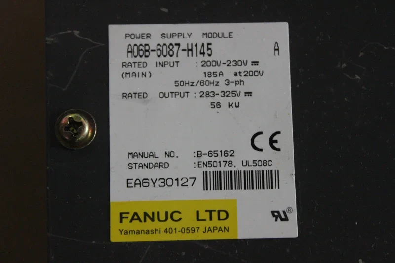 A06B-6087-H145 FANUC servo amplifier module forCNC controller amp