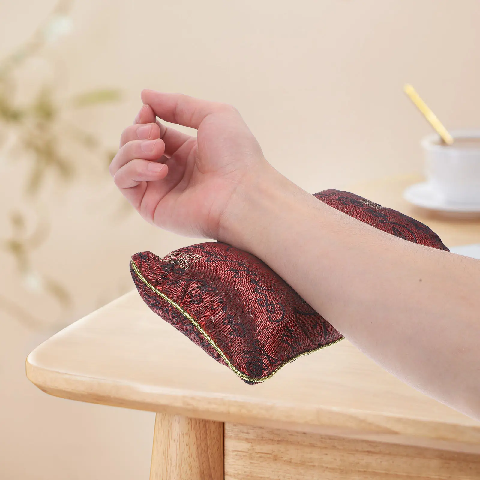 

Комплект из 2 хлопковых диагностических подушек для пульсовой диагностики в клиниках традиционной китайской медицины и больницах, портативные, эластичные