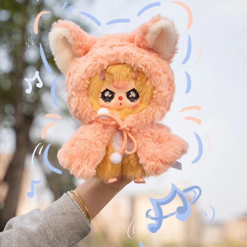 

Baby Three I'm Not A Hero Series Plush Blind Box Mystery Box Trendy Decorative Item Bag Key Chain Pendant Creative and Doll Gift