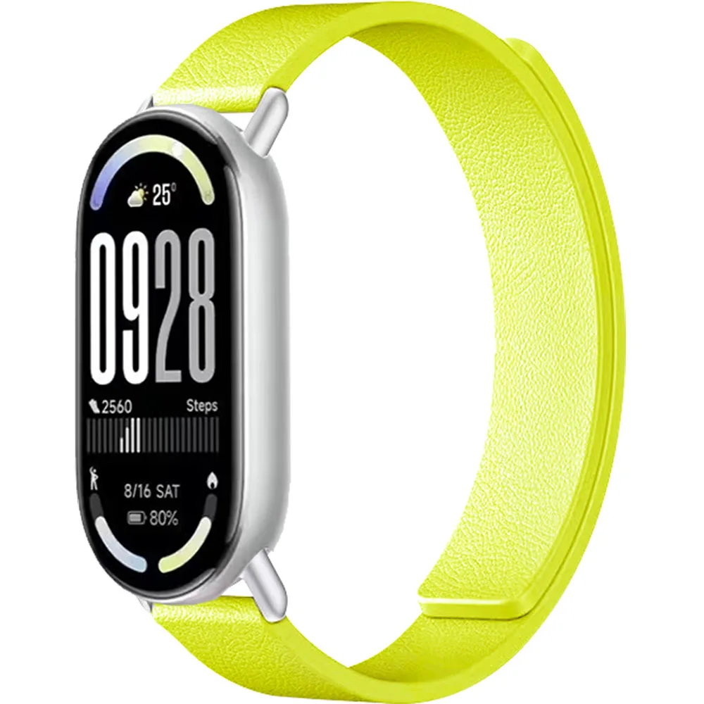 Correa magnética de silicona para Xiaomi Mi Band 10 9 8 pulsera reemplazable Correa para Xiaomi Band 8 9 10 cinturón deportivo