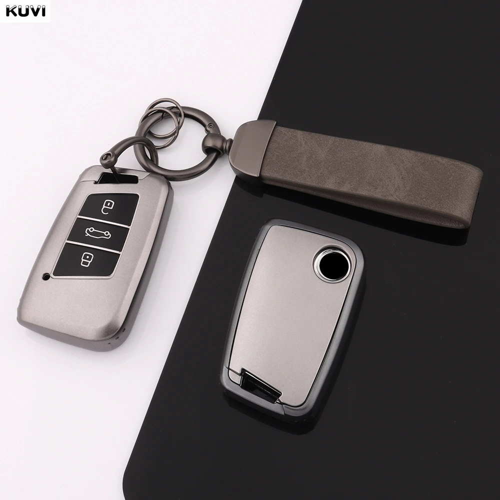 New TPU Car Remote Key Case Cover Holder Shell Fob For Volkswagen VW Magotan Passat B8 For Skoda Superb A7 Keychain Accessories