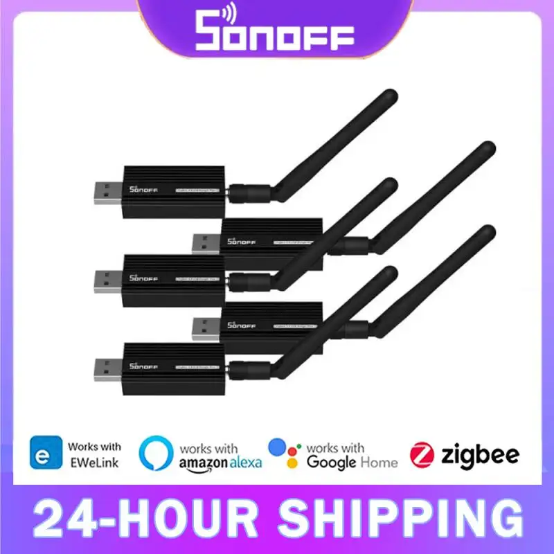 SONOFF ZBDongle-E Wireless Ewelink Zigbee Gateway Analyzer Zigbee2MQTT USB Interface Capture ZHA Support SONOFF ZigBee Devices