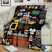 Gift for A Friend Blanket TV Show-Santa Claus Has Come To Great Home Couch Bedroom Movies Games and Travel Christmas Decoration