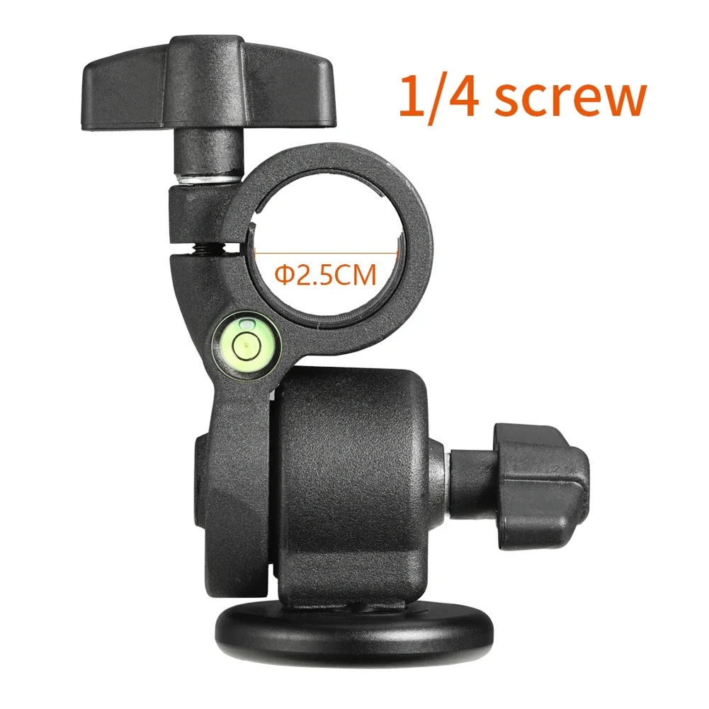 

Aluminum Tripod Adapter Tripod Ball Head For Studio Shoots For Outdoor Photography Lightweight Aluminum 180 Rotation