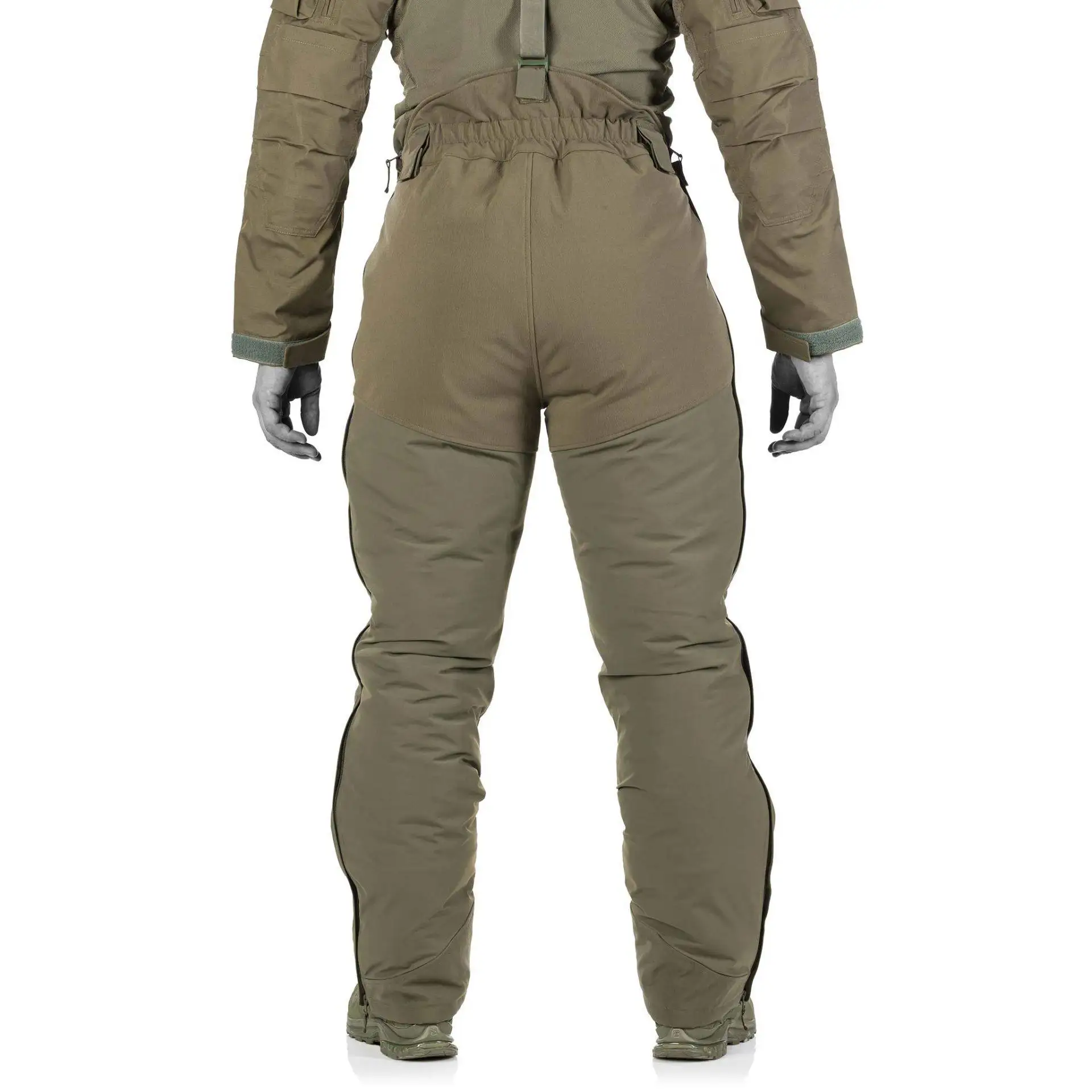 UF Warm Outerwear Cotton Pants Men's Thick Warm Winter Camo Pants Thick Ski Strap Pants