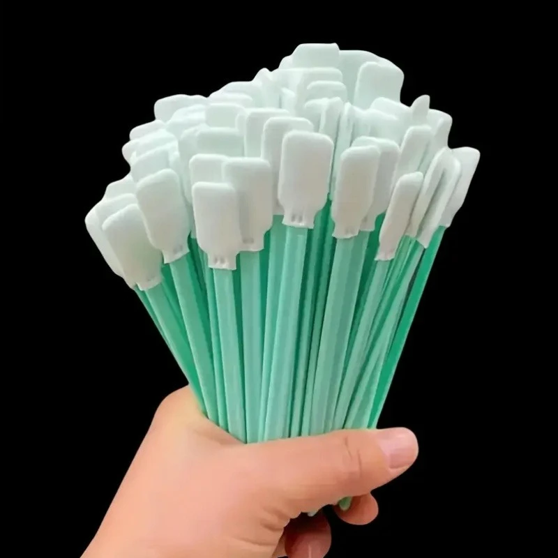30pcs Cleanroom Plastic Handle Cleaning Brush, Suitable for Cleaning Optical Equipment, Cameras, and Car Details
