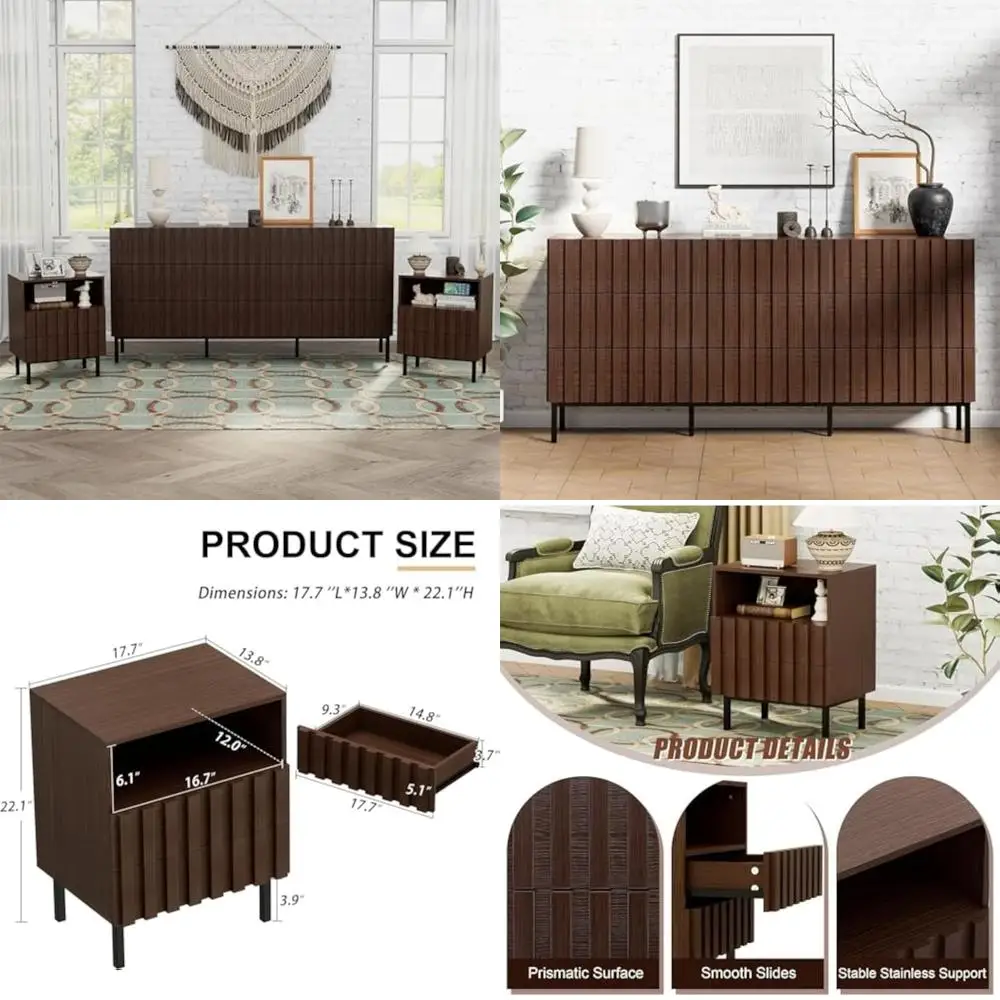 Modern 59" Wide Bla… - image