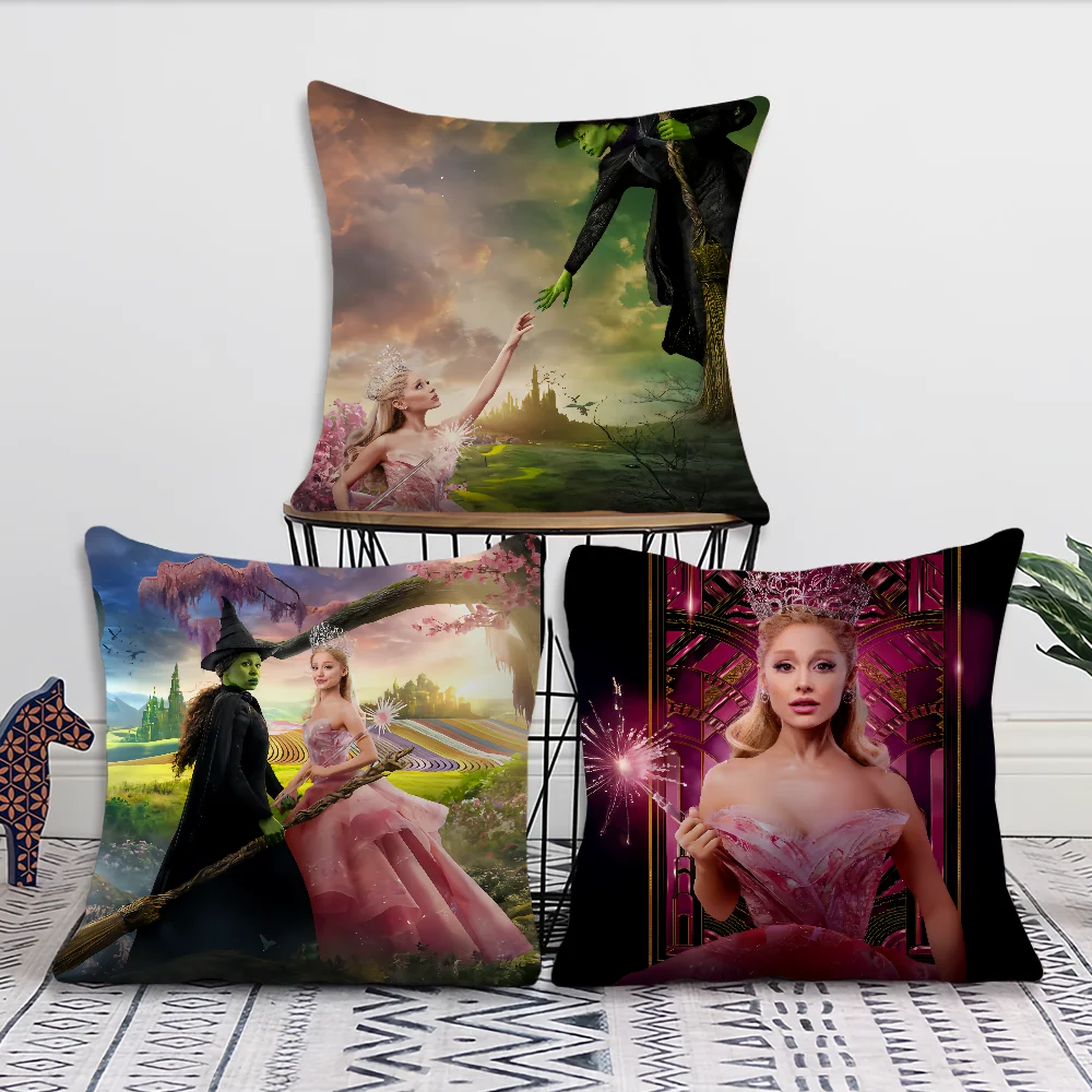 Movie Comfortable soft W-WickedS Pillow Case for Sofa Living Room Home office Decor and Protective Covers