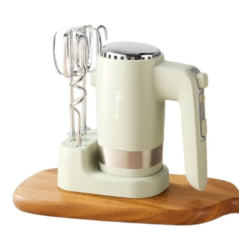 مناسبة لBear المنزلية الكهربائية خافق البيض كريم غطاء الحليب الخافق الخبز خلاط أربعة العصي عشرة التروس DDQ-B02L1 #5