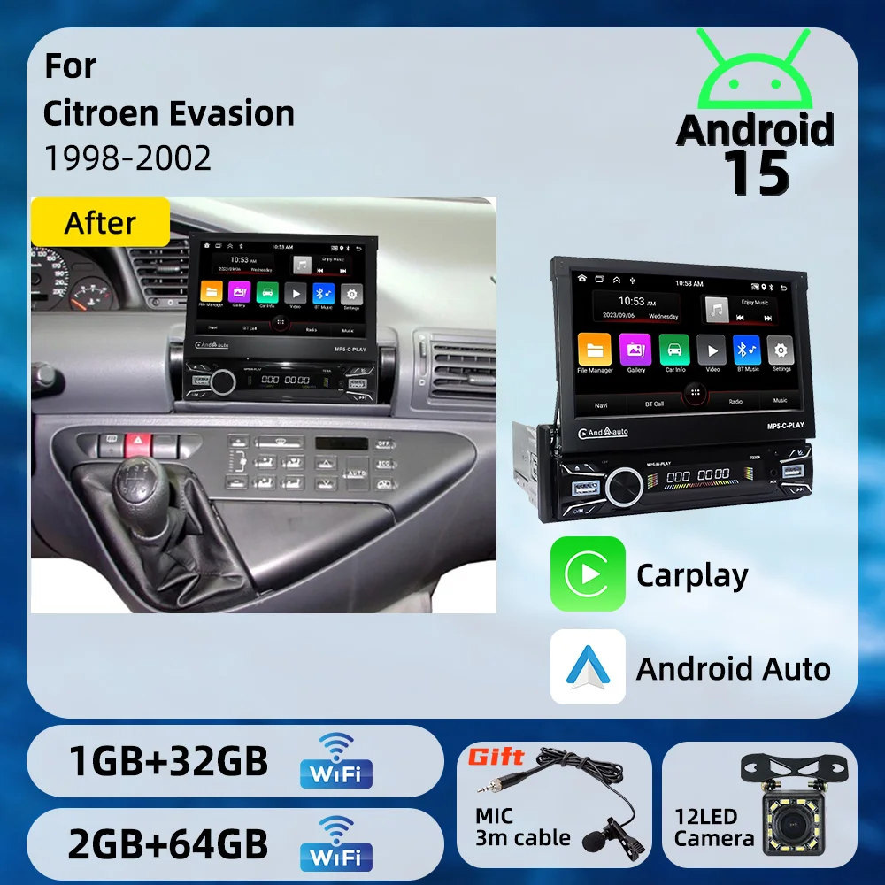 For Citroen Evasion 1998-2002 7