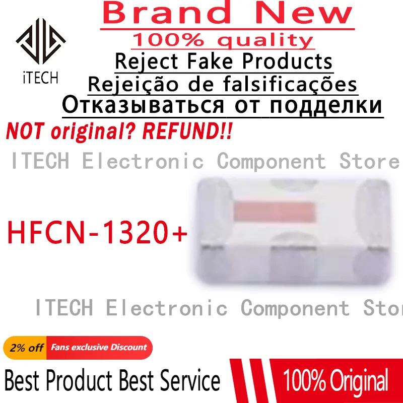 5pcs/lot Original HFCN-1320+ 1400-5000MHz High Pass Filte  100% New and Genuine