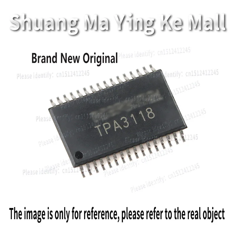 1PCS TPA3118D2DAPR TPA3118D2 MARK:TPA3118 HTSSOP32 analog input Class-D audio amplifier IC CHIP SPEAKER AMPS new original