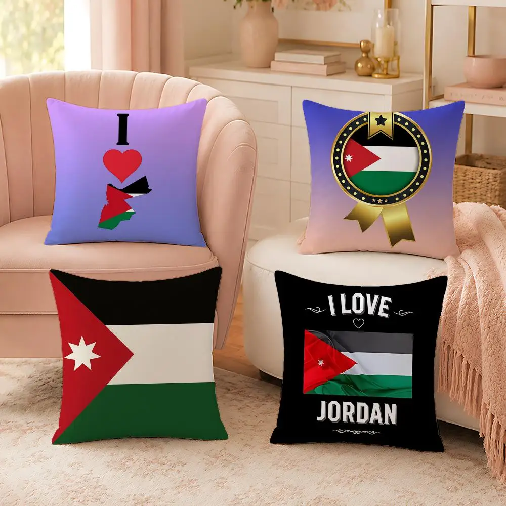 Jordan Desert Rose Cushion Cover Custom Plush Pillow Cover Soft Cloud Comfort for Sofa Bed Couch