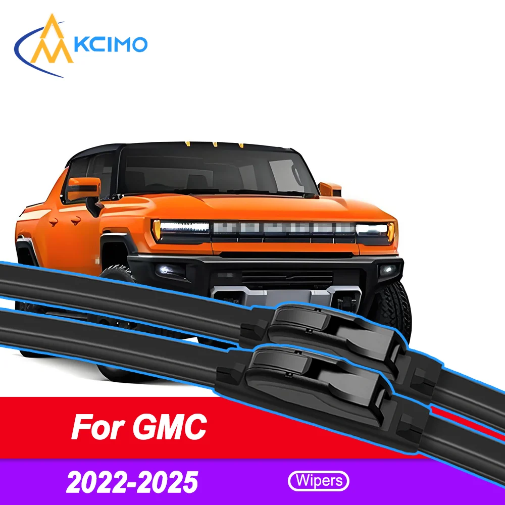 

2PCS HD Car Windscreen Wipers for GMC Hummer EV 2022-2025 Front Windshield Auto Wipers Blade Accessories 2025 2024 2023 2022