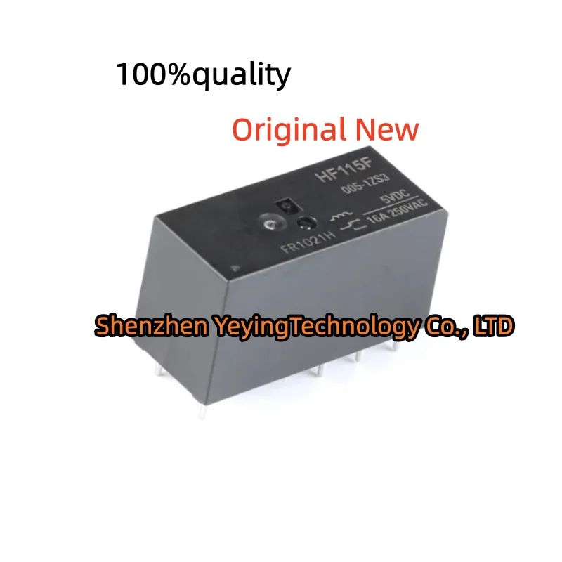 10 Peças/Lote Jqx Hf115F-005-1Hs3 Hf115F-012-1Hs3 Hf115F-024-1Hs3 Hf115F-I-005-1Hs3 Hf115F-I-012-1Hs3 Hf115F-I-024-1Hs3