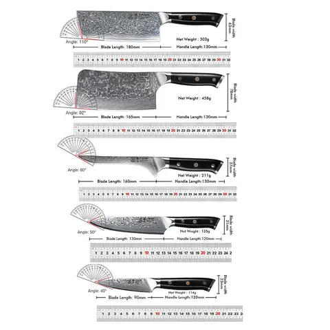 8 best sales Damaskuskniv - №7