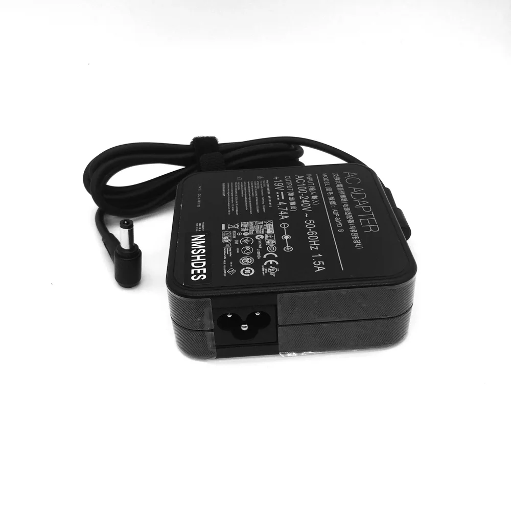 Adaptador AC Carregador de laptop, fonte de alimentação para Asus X53E, K55N, K52F, K53S, K53SV, A53E, N56VJ, ADP-90YD, PA-1900-30, 19V, 4.74A, 90W