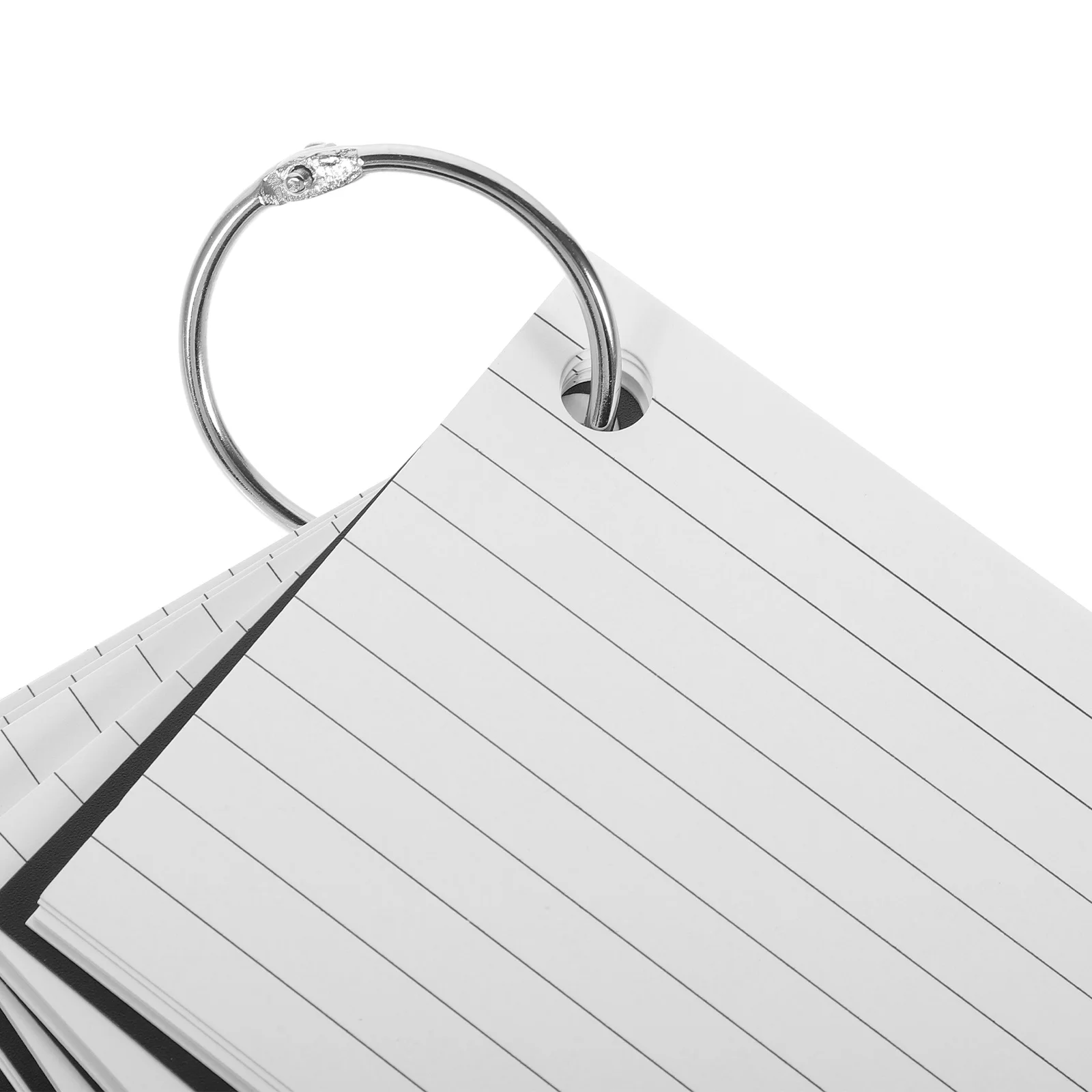 

1 Set Of Blank Flash Cards Index Note Cards Pocket Studying Lined Flashcards For Office Travel Vocabulary Notes Lightweight