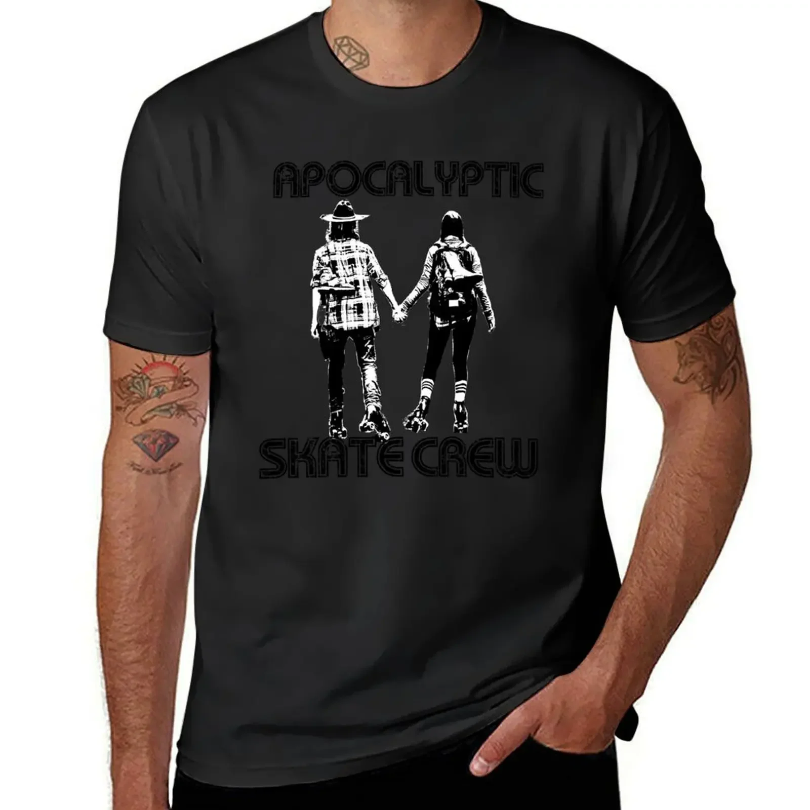 Apocalyptic Skate Crew T-Shirt graphic shirts customs t shirts men