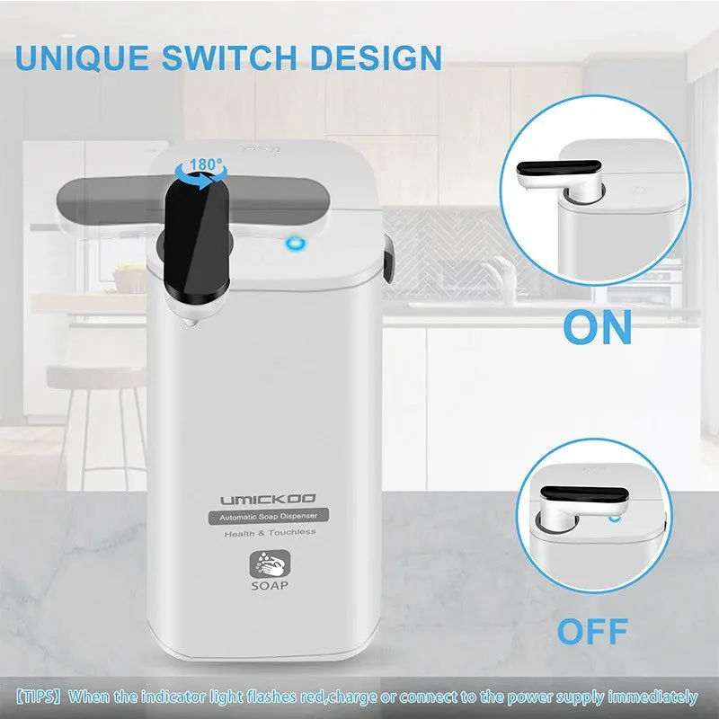 Smart Foam Handdesinfecterend Middel Contactloze Inductie Automatische Zeep Diapenser Usb Opladen Automatische Desinfectie