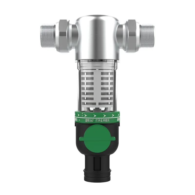 304 stainless steel backwash with pressure control filter Pipeline filtration