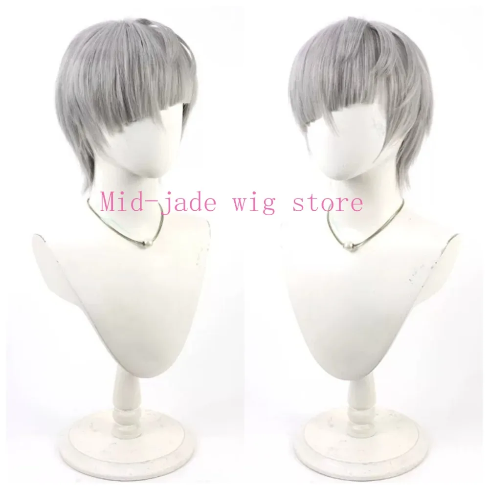 Adam Yuriyev Cosplay Wig Teased Roots Mixed Hair for Valentine Game Convention and Character Photo Shoot