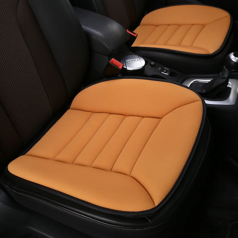 Soft Car Seat Cushions Thickened Memory Foam Seat Anti-slip Pads Warm And Comfortable Car Interior Seat Support Protection