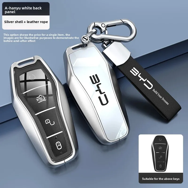 

Car Smart Remote Key Case Cover Fob Shell Holder For BYD Atto 3 Han EV Dolphin Durable Second Song Pro Tang Dm QIn PLUS MAX Yuan