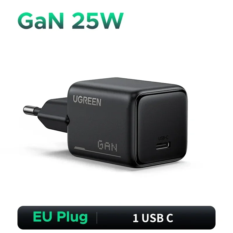 UGREEN 45W/30W/25W/20W GaN-lader PD3.0 PPS QC3.0 USB-C snellader voor Samsung S26 iPhone 17 16 15 Pro Max iPad Xiaomi tablet