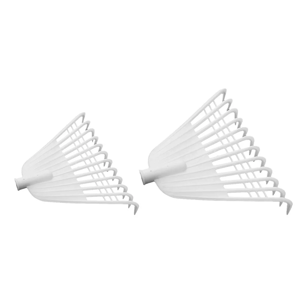 

2pcs Plastic Rake Sturdy Garden Tool For Soil Loosening Leaf Gathering Digging Wear Resistant Farm Implement Agricultural Rake