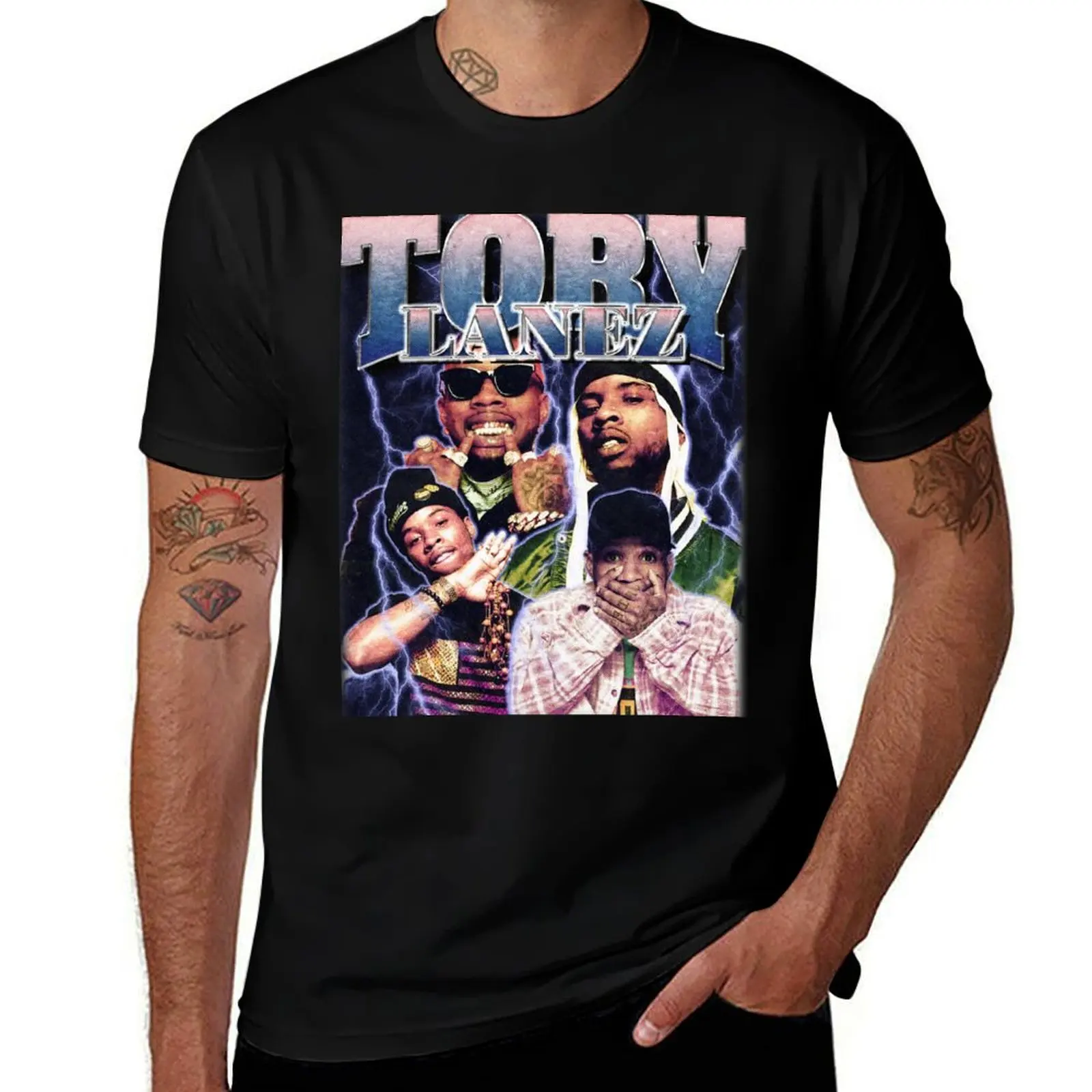 

Tory Lanez HipHop Vintage T-Shirt cotton tshirt 100% man t shirts cotton g man t shirts for men T-Shirt