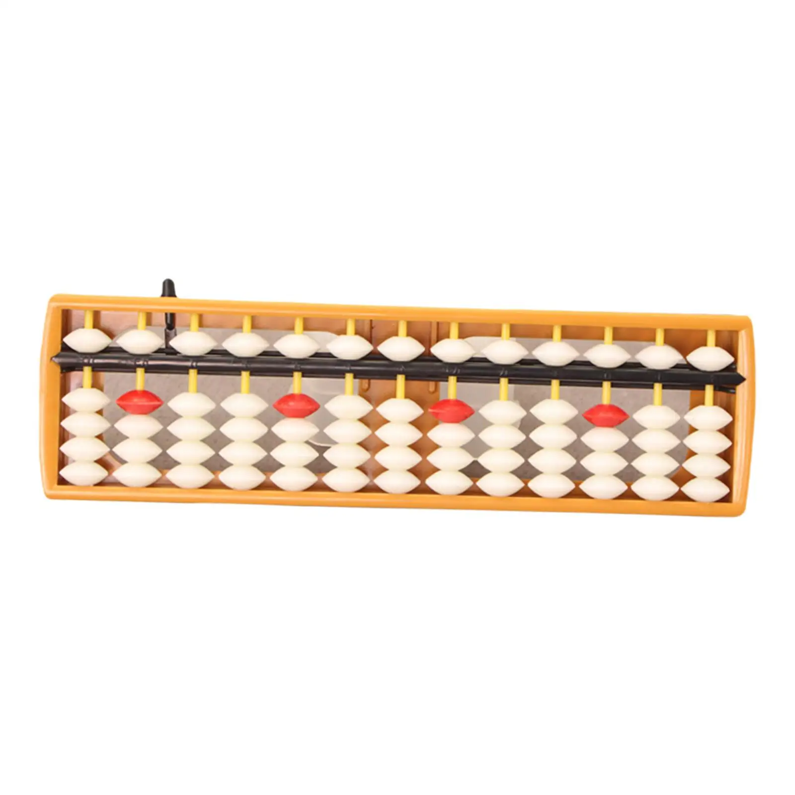 13 Rows 5 Beads Plastic Kid Soroban Abacus Number Count 9.84x3x0.8inch Gift