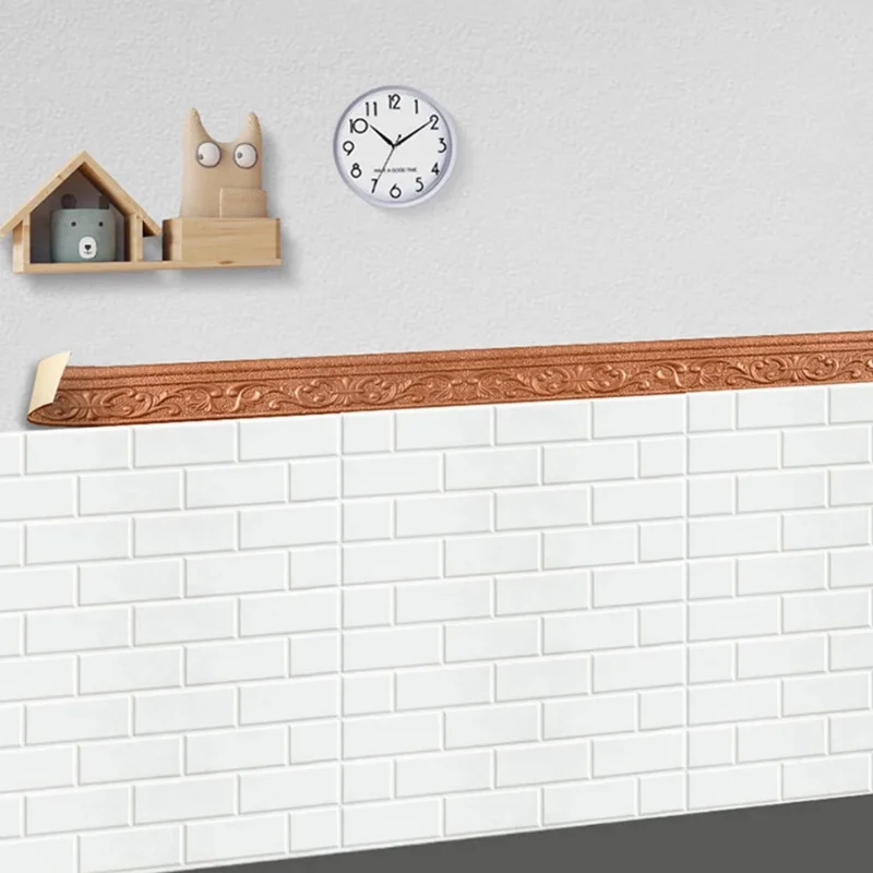 10M/Rolle 3D Wand Trim Linie S – Baseboard Molding Trim Bewertung und Preis