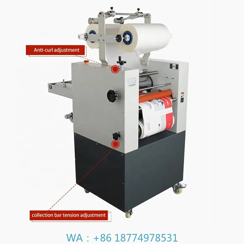 90C A3 A4 Hydraulic Hot/cold Roll Laminating MachineBest Quality Semi-auto BFT-3