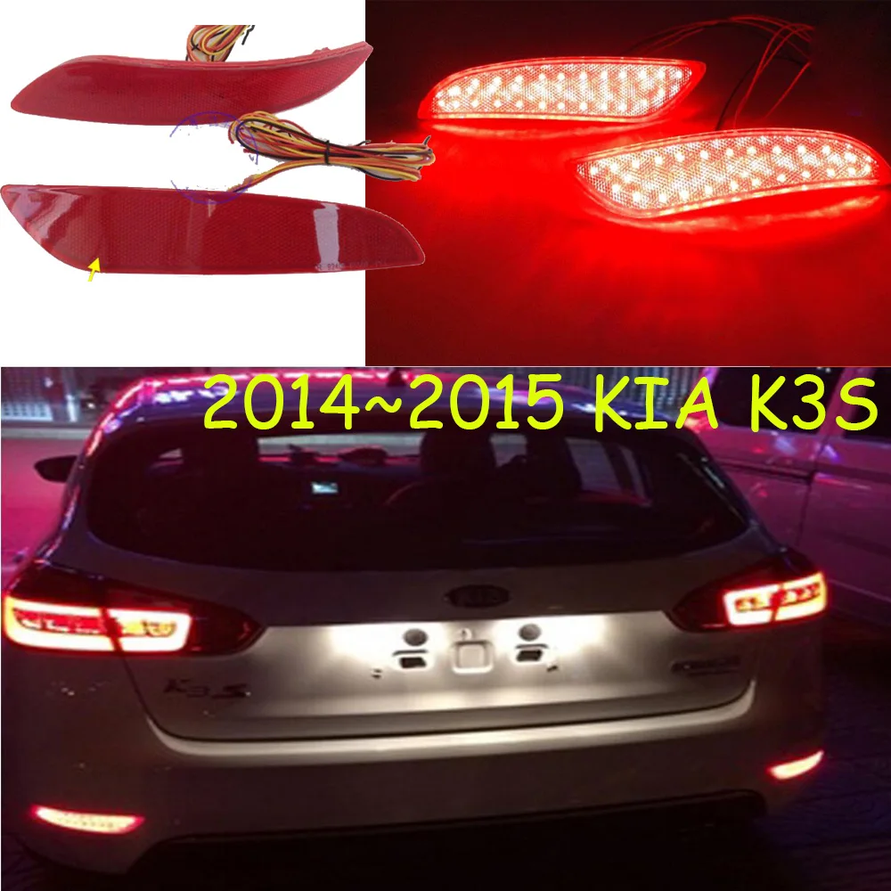 

car bumper tail light for Kia k3S taillight LED Reflector 2014~2015y car accessories Taillamp for KIA K3 fog lamp