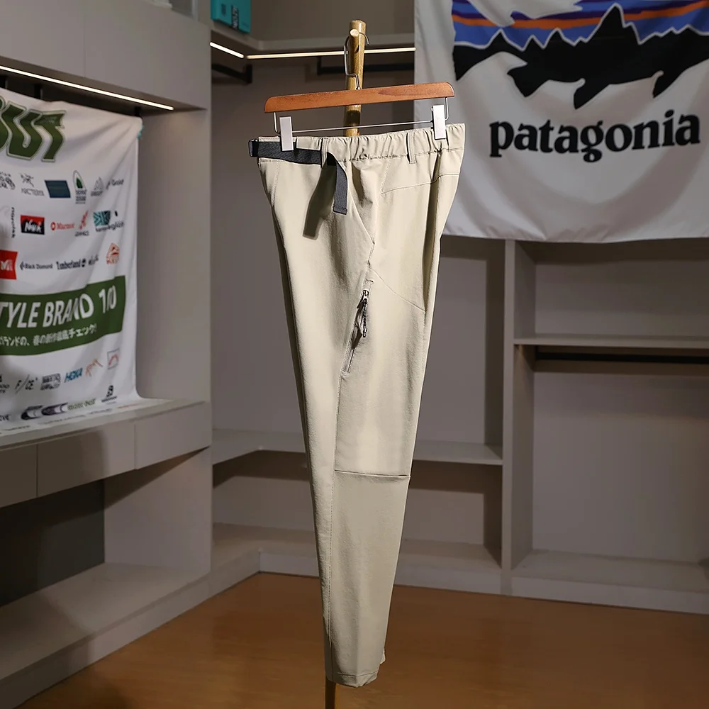 

Уличные мужские повседневные брюки Softell, 3D индивидуальные ветрозащитные походные брюки, прямые повседневные брюки из смеси нейлона на молнии