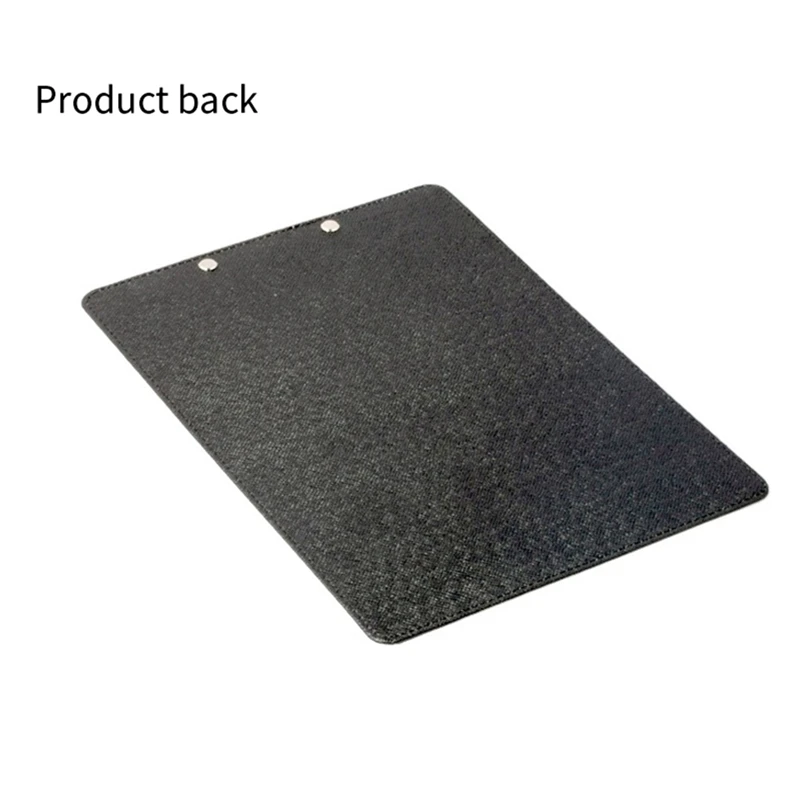 4PCS Thermal Transfer Document Folders PU Leather Document Folders For A4/ Letter Size Sheets