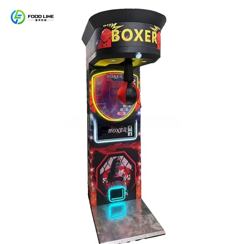 Customized New Urban Game Machine With Boxing Kickboxing Ring Structure Premium Coin Operated Arcade Equipment