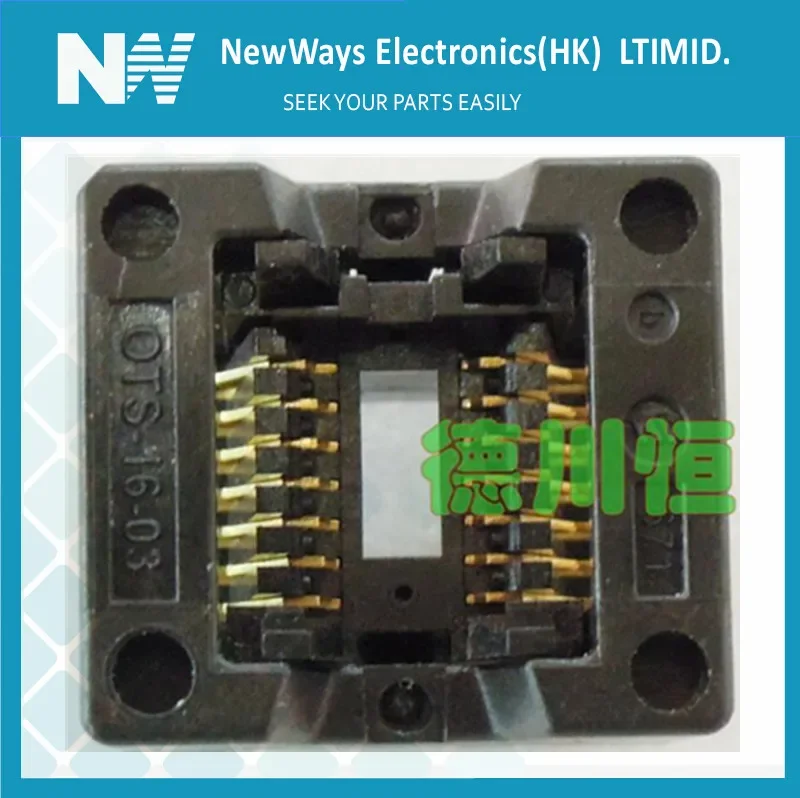 

Ic Socket Sop14 To Dip14 Ots-16-03 Ots-14-1.27Mm Ic Test Block Programmer Adapter