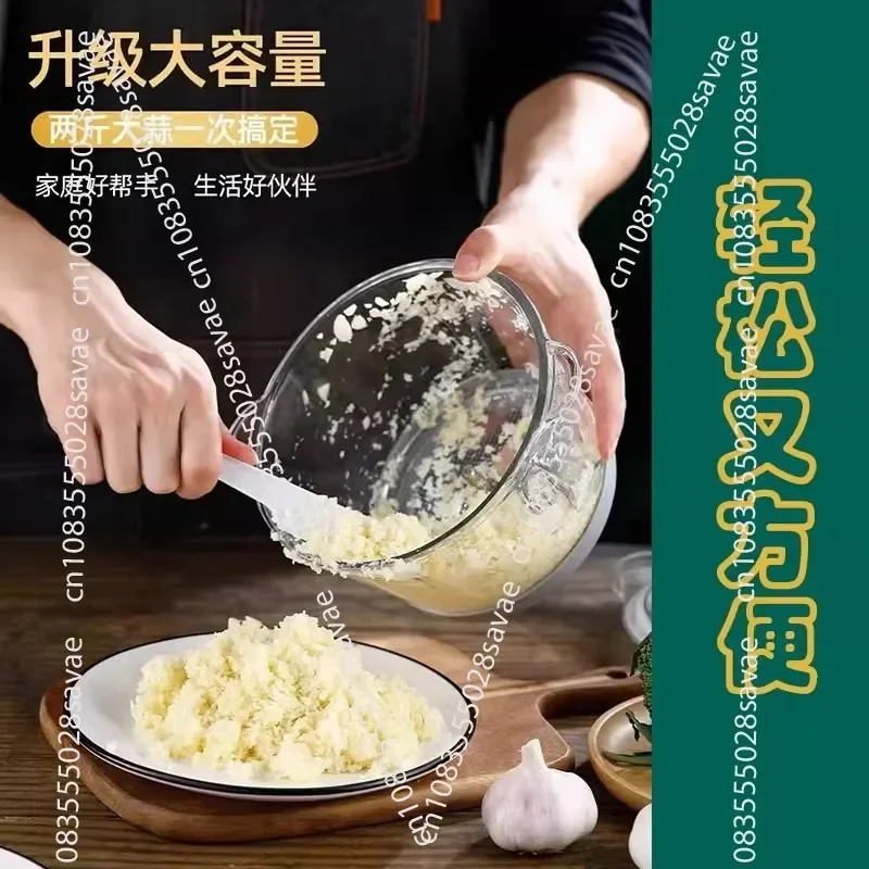 Multfunctional Garlic Peeler Household Electric Meat Grinder Garlic Shredder Fruit And Vegetable Chopper Kitchen Tool