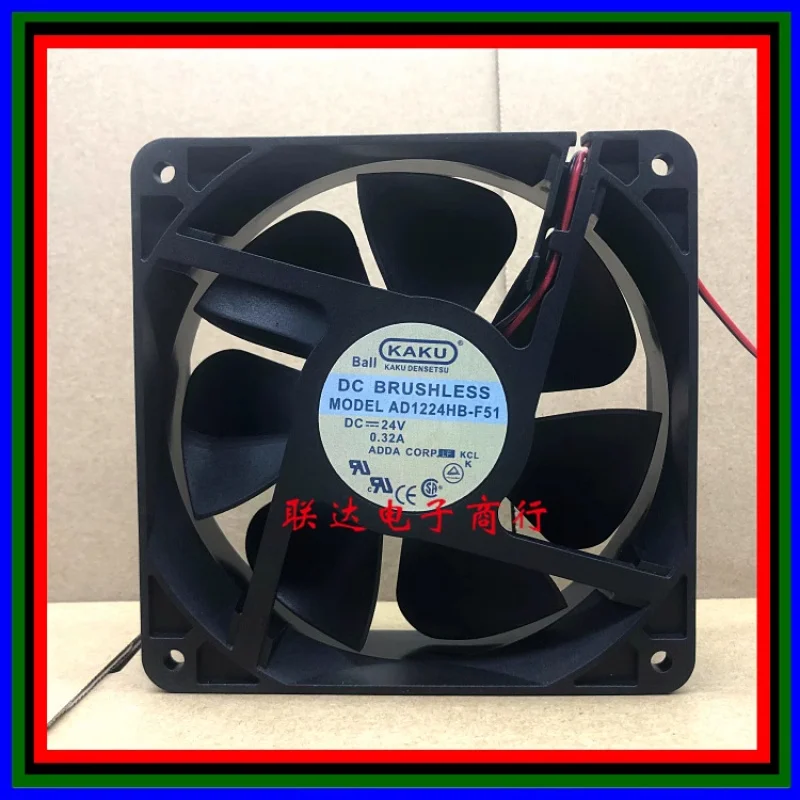 

C FOR KAKU AD1224HB-F51 DC24V 0.32A 12038 12CM Inverter Cooling Fan