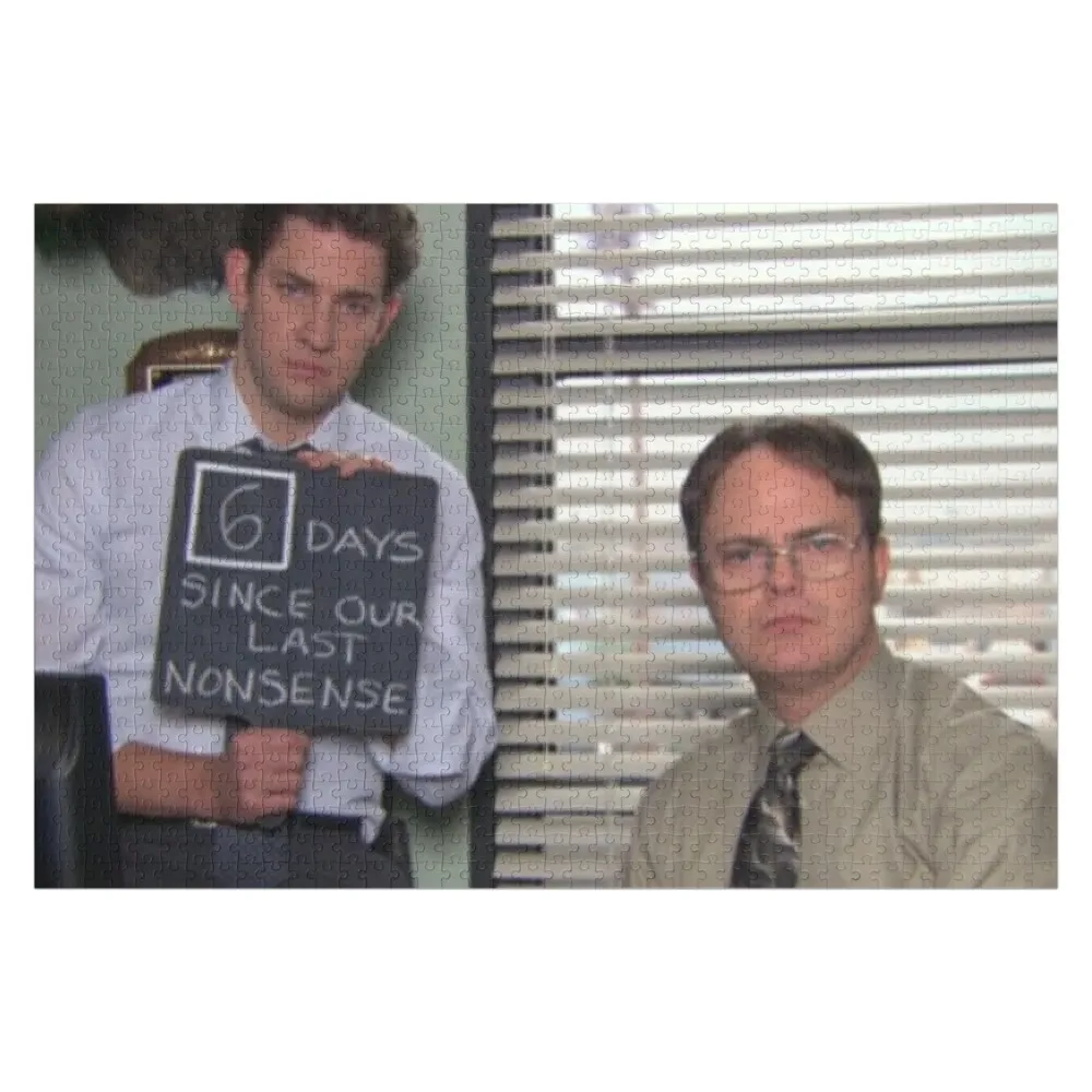 Six days since our last nonsense Jigsaw Puzzle Wooden Decor Paintings Custom Name Wood Christmas Toys Christmas Gifts Puzzle