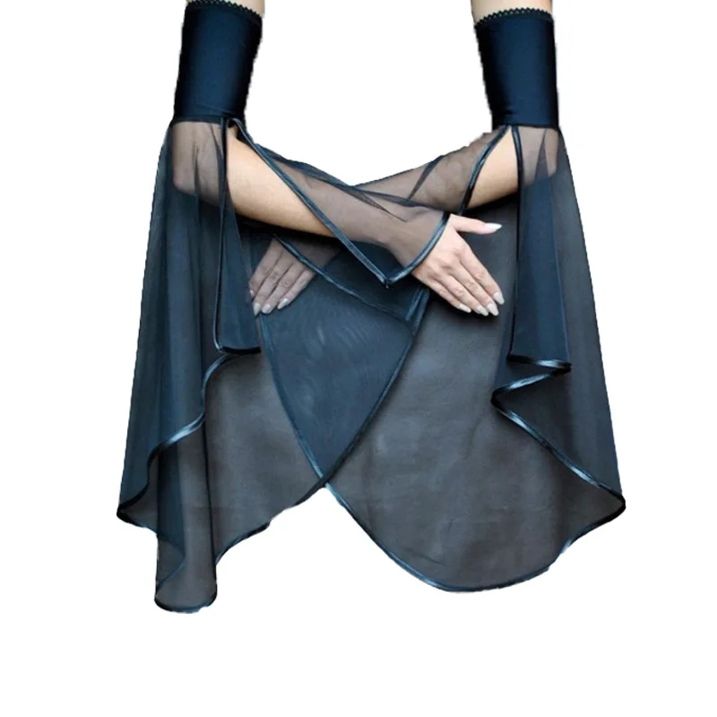 ウェディングアームウェーブ長袖ビクトリア朝スタイルのウェディングドレススリーブハロウィンコスプレ衣装