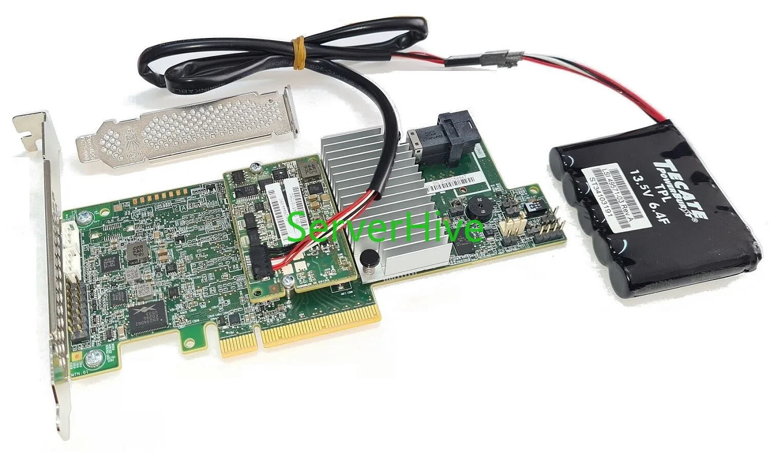 وحدة تحكم LSI Megaraid 9361-4i SATA / SAS 1GB RAID 12G PCIe x8 3.0 Broadcom BBU #1