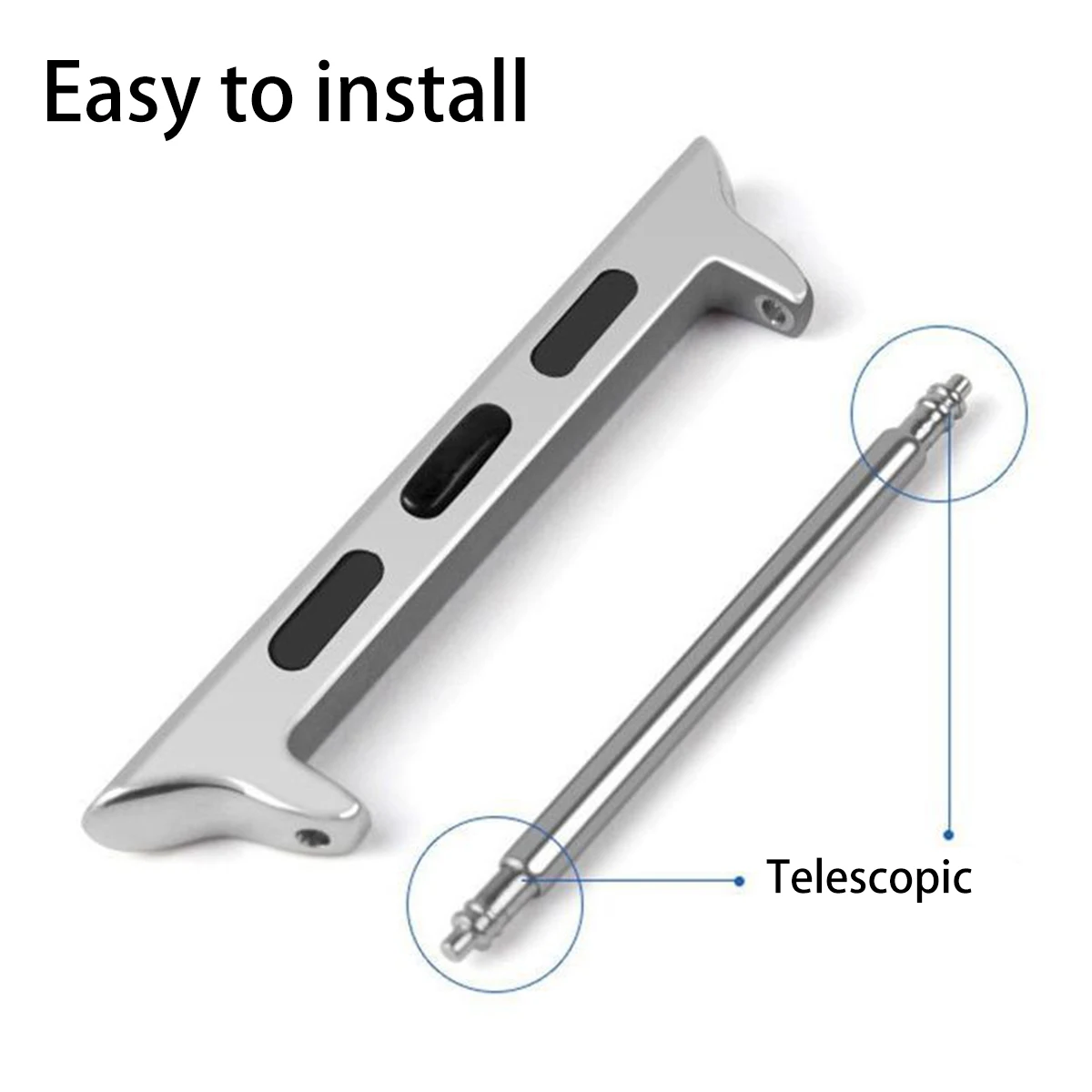 4 قطعة/المجموعة 14-16-18-20-22 مللي متر محول ل iWatch الترا 9 SE 8 7 6 5 4 3 2 الأشرطة عرض موصل ل أبل ساعة 49 45 44 42 41 38 مللي متر