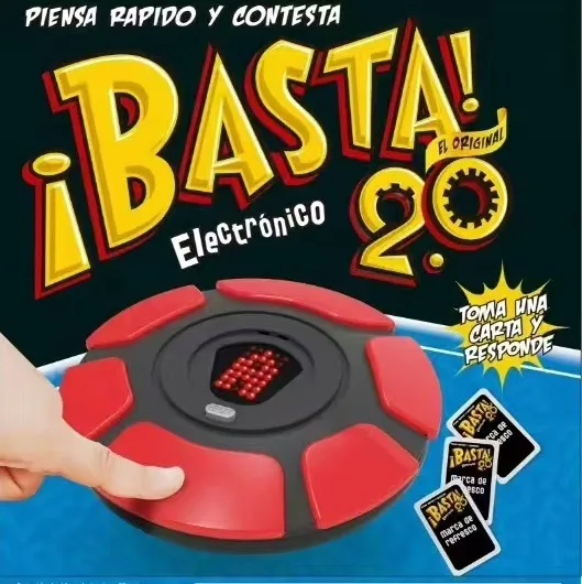 Basta Spanish Word Game Version Think Tapple Board Game Fast-paced Family Gathering Letter Toys Lengua española Juegos De Mesas